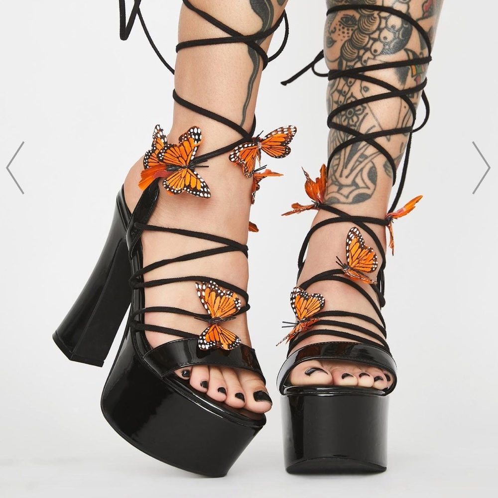 Sugar Thrillz Dark Pixie Heels